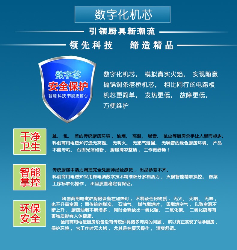 商用电磁三门蒸柜